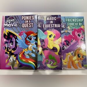 My Little Pony the Movie Book 3 Pack